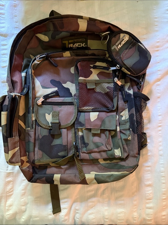 Track by Triple Gear Other - Camouflage Utility Backpack - Green Camo